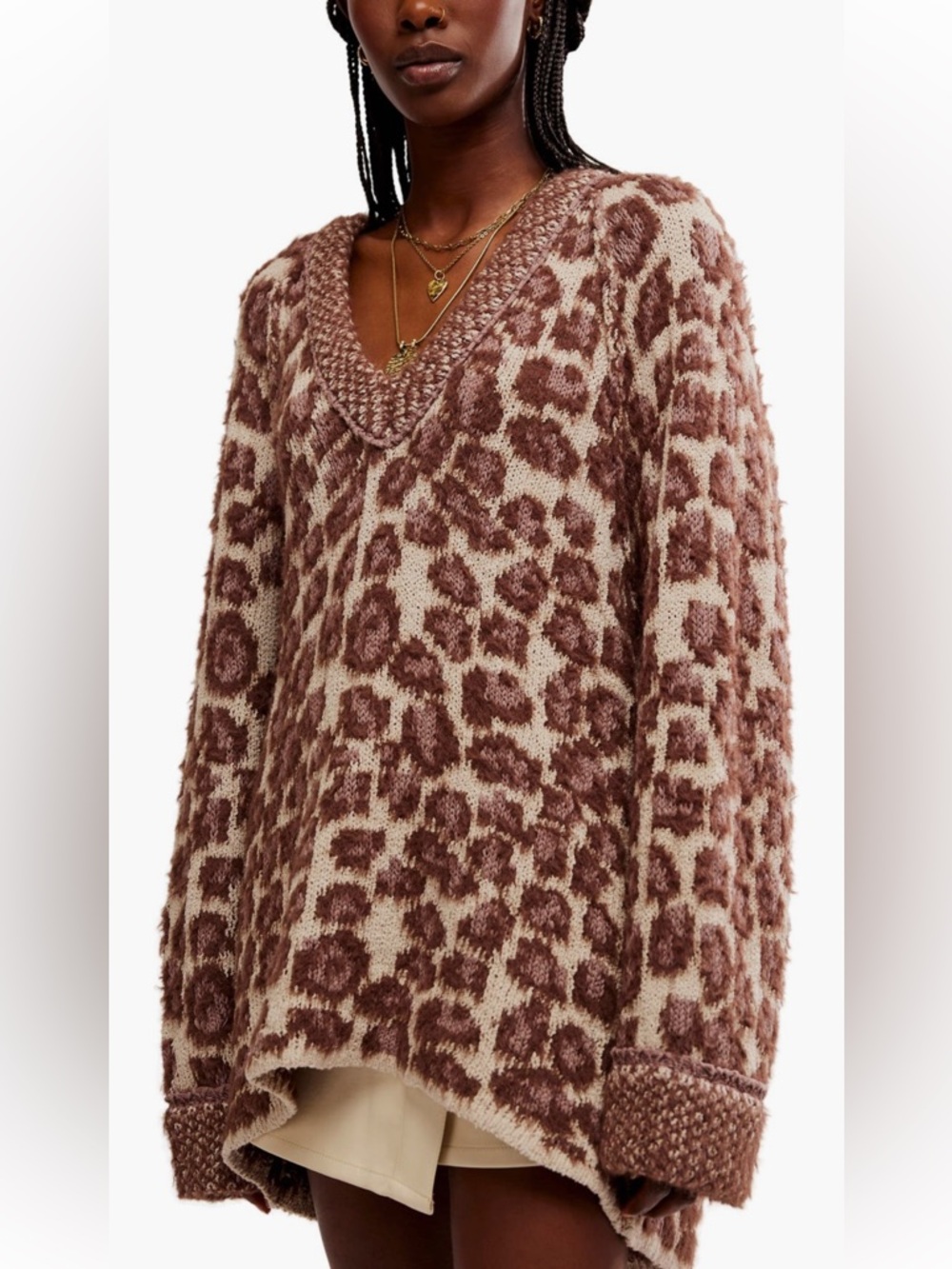 !!NWOT!! FREE PEOPLE LITTLE ANIMAL PULLOVER IN GREY ANTLER - SZ XS - RETAIL $168